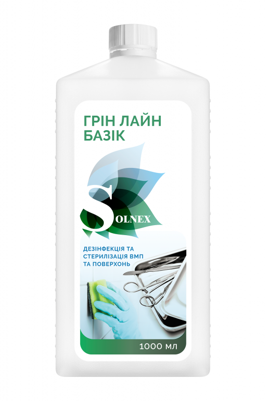 Disinfectant and sterilization agent GREEN LINE BASIC, 1 L