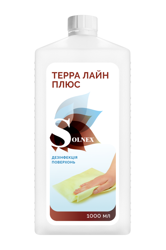 Дезінфікуючий засіб для поверхонь та ВМП ТЕРРА ЛАЙН ПЛЮС, 1 L