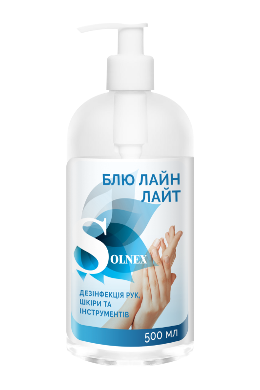 Антисептик БЛЮ ЛАЙН ЛАЙТ (етиловий), 500 мл