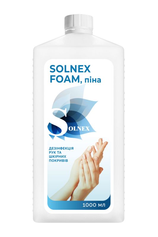 Антисептик безспиртовий SOLNEX FOAM, піна, 1 L