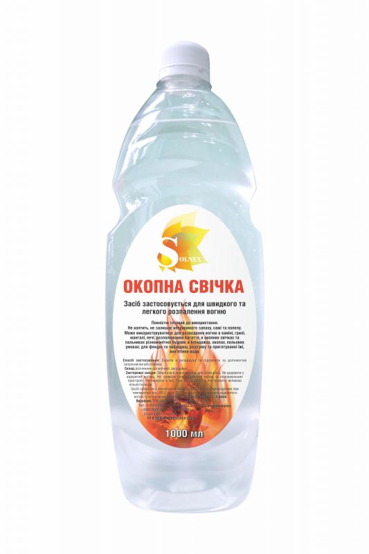 SOLNEX Окопна свічка-гель, 1 л