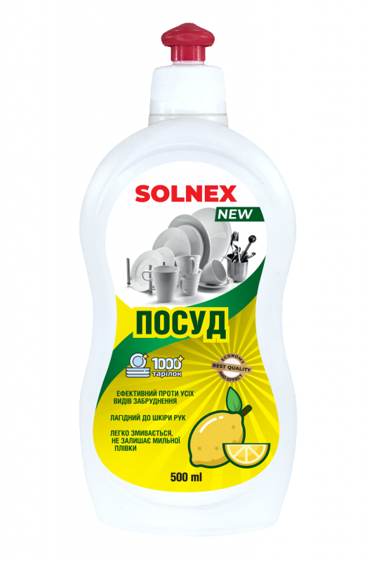 SOLNEX Dishwashing detergent, 500 ml